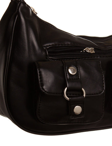 Saddie Satchel Black Ampere Creations saddie-satchel-black-ampere-creations