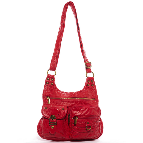 The Aria Crossbody - Red