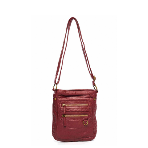 The Willa Crossbody - Burgundy