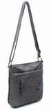 The Willa Crossbody - Dark Silver