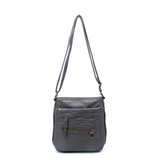 The Willa Crossbody - Dark Silver