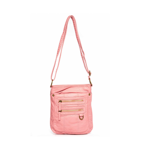 The Willa Crossbody - Rose Pink