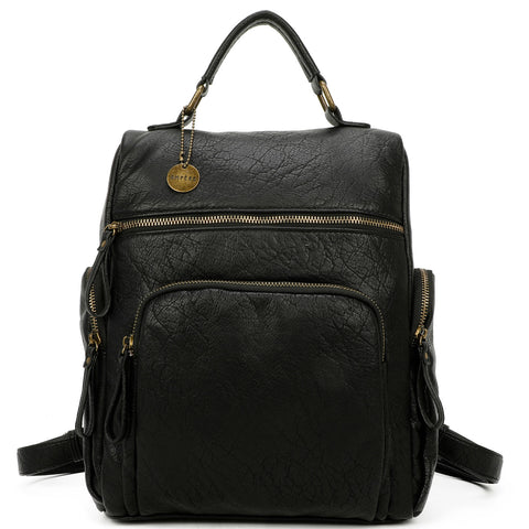 Chase Vegan Leather Backpack Bag