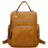 Chase Vegan Leather Backpack Bag