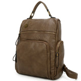 Chase Vegan Leather Backpack Bag