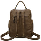 Chase Vegan Leather Backpack Bag