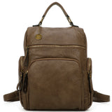 Chase Vegan Leather Backpack Bag