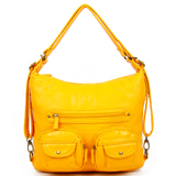 Convertible Crossbody Backpack - Honey Mustard