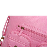 Convertible Crossbody Backpack - Bubble Gum Pink