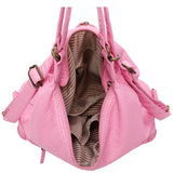 Convertible Crossbody Backpack - Bubble Gum Pink