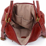 Convertible Crossbody Backpack - Burgundy