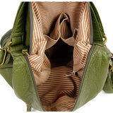 Convertible Soft Vegan Leather 3 in 1 Crossbody Backpack Bag