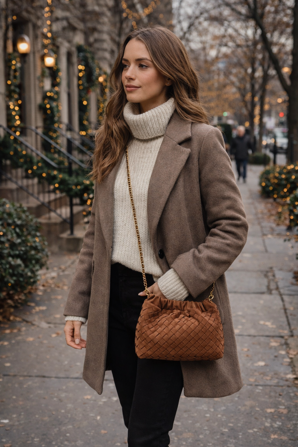 The Jessi Handwoven Pouch Crossbody Clutch