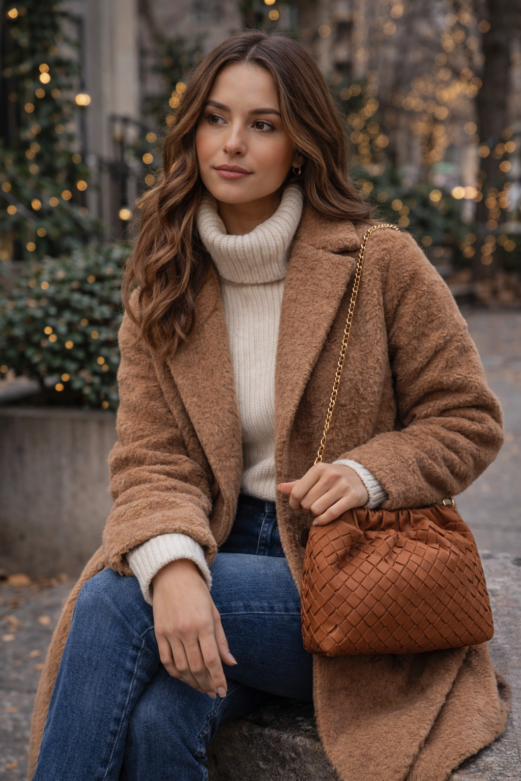 The Jessi Handwoven Pouch Crossbody Clutch