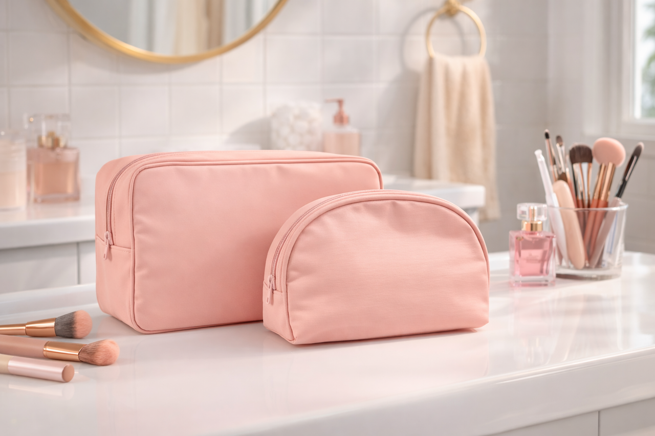 Emma + Ella Beauty Duo Makeup Bag Set