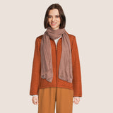 Lauren's Cotton Blended Scarf - Taupe