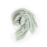 Lauren's Cotton Blended Scarf - Seafoam Green