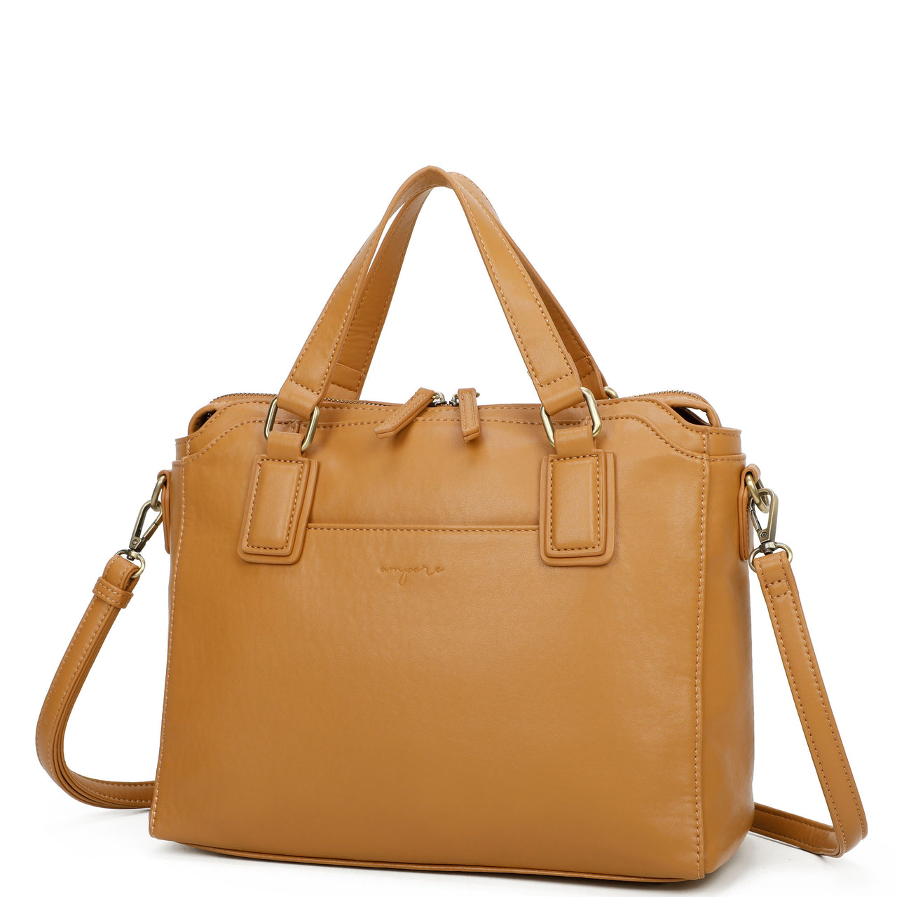 Ivy Biodegradable Vegan Leather Credit Card Zipper Satchel