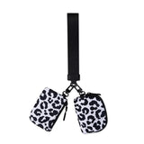 Marisa Alternative Nylon Dual Pouch Wristlet Strap Wallet