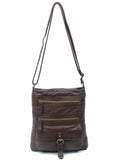 The Danni Crossbody - Chocolate Brown - Ampere Creations