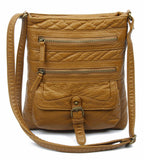 The Danni Crossbody - Light Brown - Ampere Creations