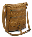 The Danni Crossbody - Light Brown - Ampere Creations