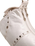 Tommi Mini Satchel - White