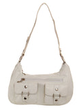 Saddie Satchel - White