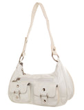 Saddie Satchel - White