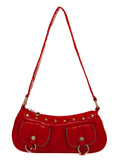 Nikki Western Mini Satchel - Red