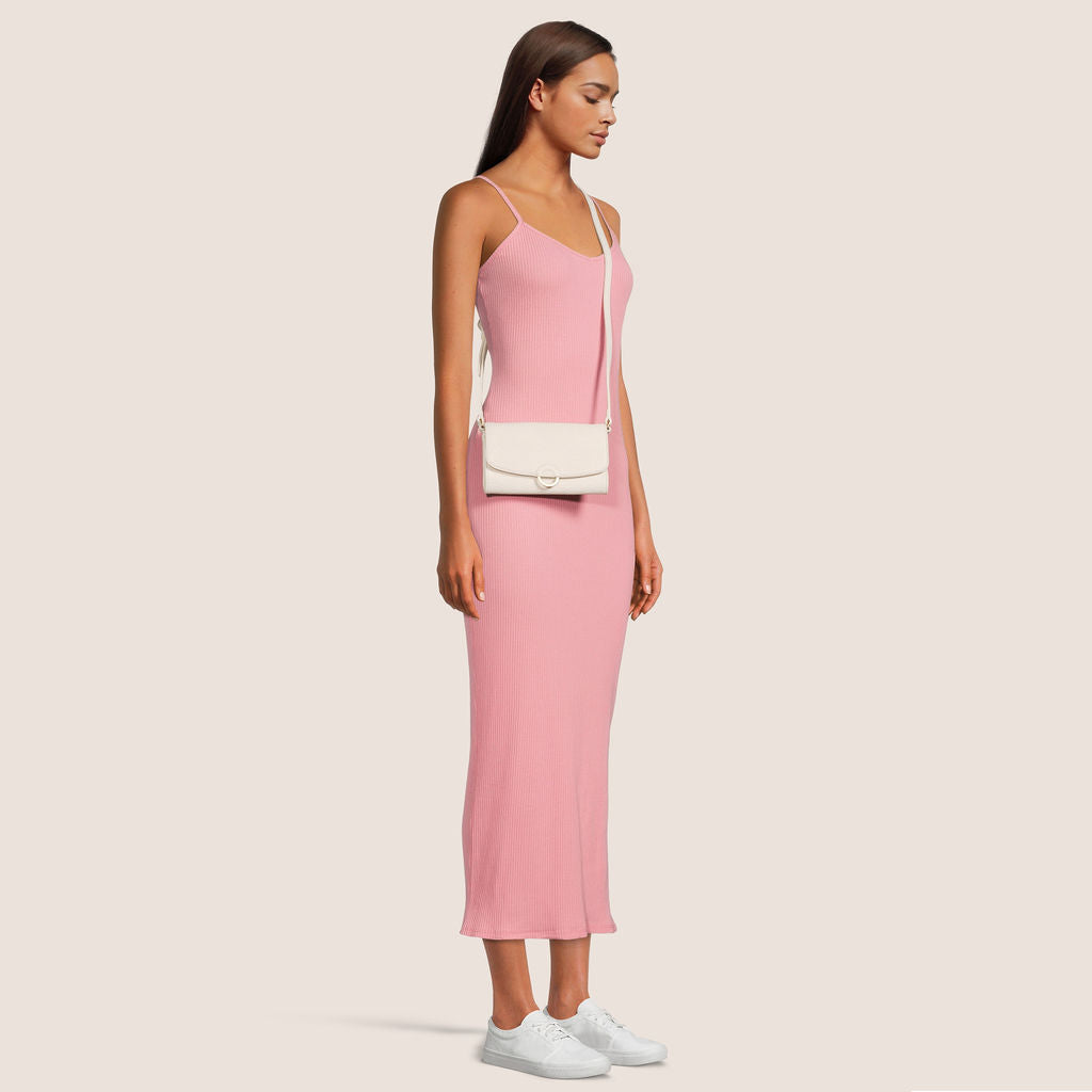 Agnes Wallet Crossbody - Cognac