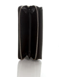 Zip Around Continental Wallet - Black - Ampere Creations
