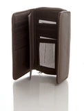Zip Around Continental Wallet - Grey - Ampere Creations