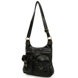 The Aria Crossbody - Black