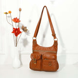 The Aria Crossbody - Brown