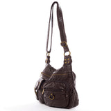 The Aria Crossbody - Chocolate Brown