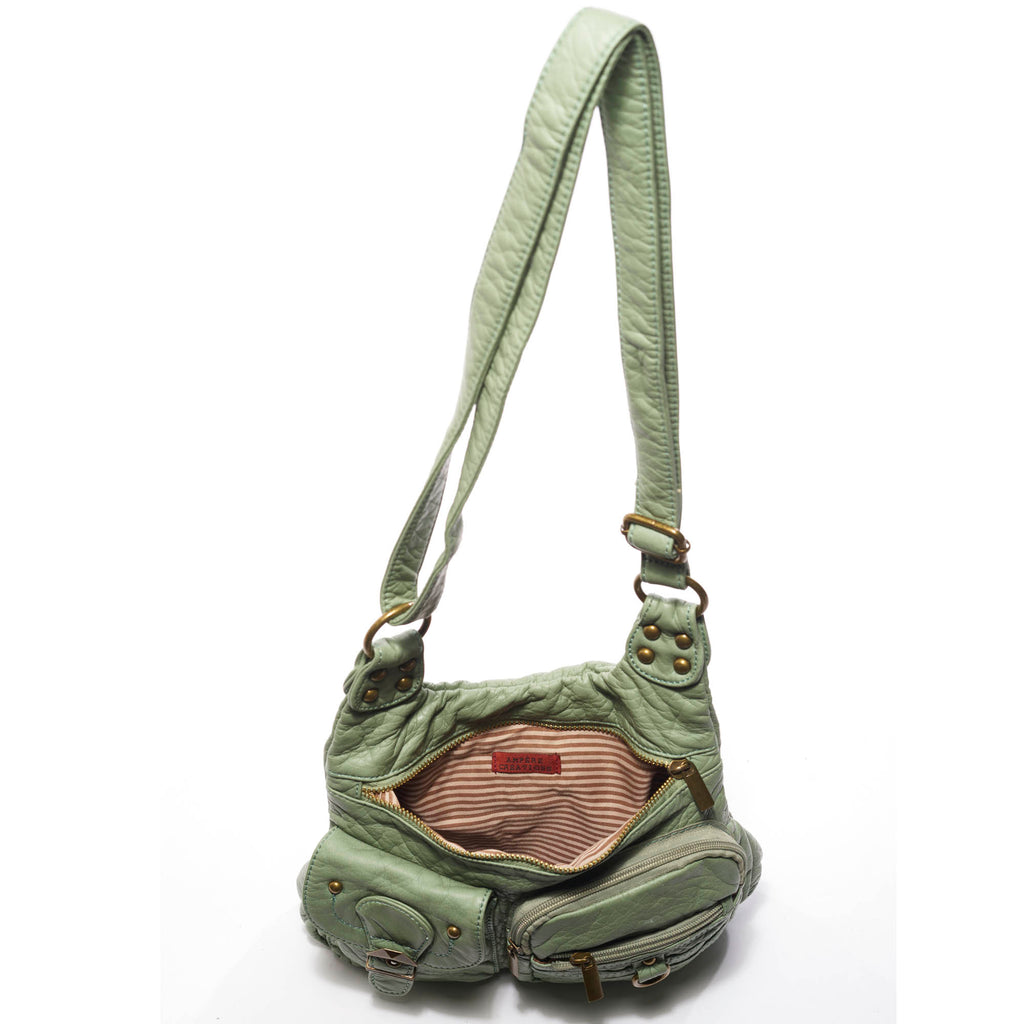 The Aria Crossbody - Seafoam Green – Ampere Creations