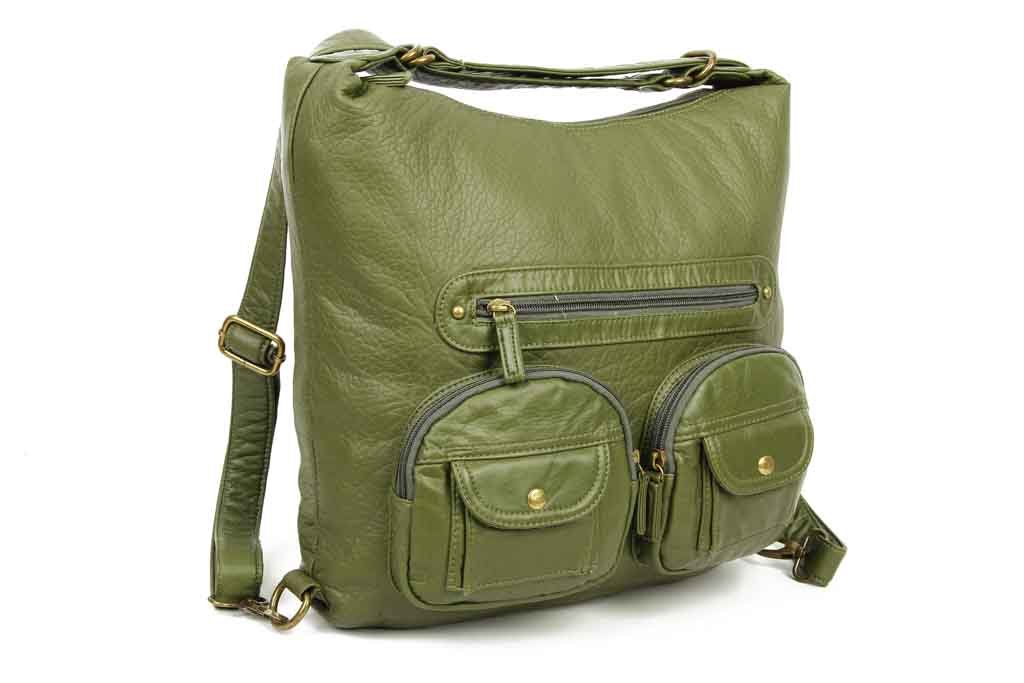 Ampere Creations Convertible Backpack Crossbody Purse