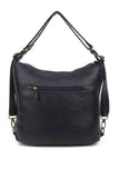 Convertible Crossbody Backpack - Black - Ampere Creations