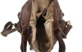 Convertible Crossbody Backpack - Chocolate Brown - Ampere Creations