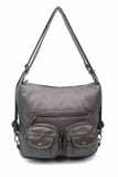 Convertible Crossbody Backpack ( Multiple Colors) - #B333 - Ampere Creations