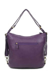 Convertible Crossbody Backpack - Purple - Ampere Creations