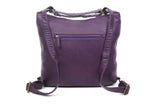 Convertible Crossbody Backpack - Purple - Ampere Creations