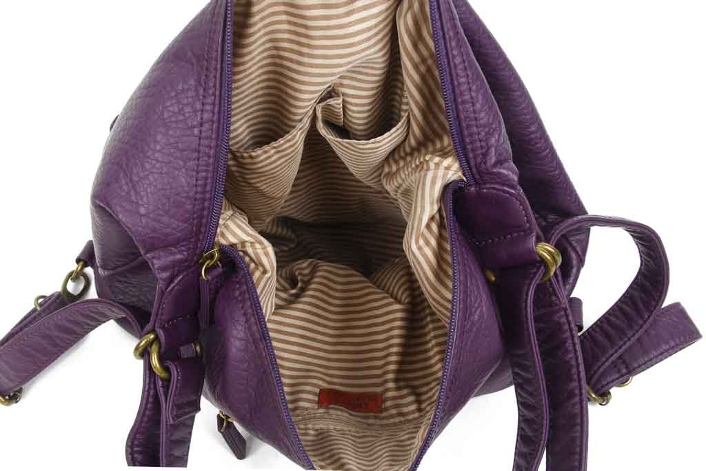 Ampere Creations Convertible Backpack Crossbody Purse