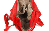 Convertible Crossbody Backpack - Red - Ampere Creations