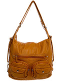 Convertible Crossbody Backpack ( Multiple Colors) - #B333 - Ampere Creations