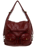 Convertible Crossbody Backpack ( Multiple Colors) - #B333 - Ampere Creations