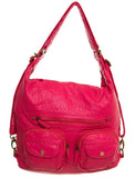 Convertible Crossbody Backpack ( Multiple Colors) - #B333 - Ampere Creations