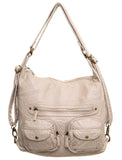 Convertible Crossbody Backpack ( Multiple Colors) - #B333 - Ampere Creations