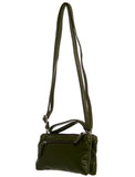The Classical Three Way Wristlet Crossbody - Army Green - Ampere Creations